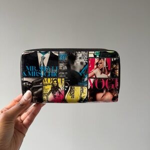 Vogue Magazine Print Wallet